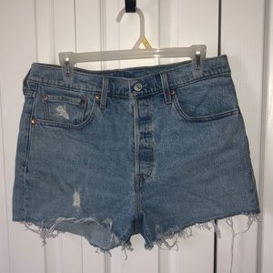 High waisted Levi Women’s Jean Shorts